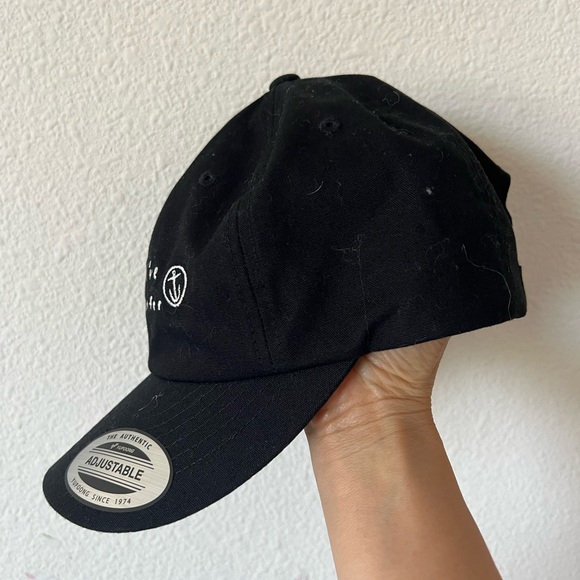 Captain Fin "I Should've Been a Surfer" Yupoong Black Adjustable Sample Surf Hat - Picture 2 of 9